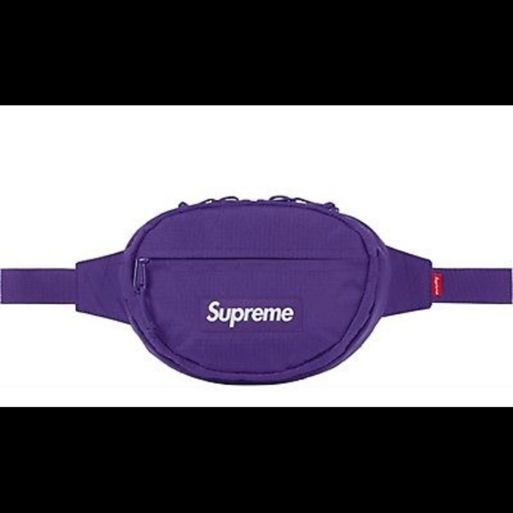 Supreme Waist Bag Purple one size New !